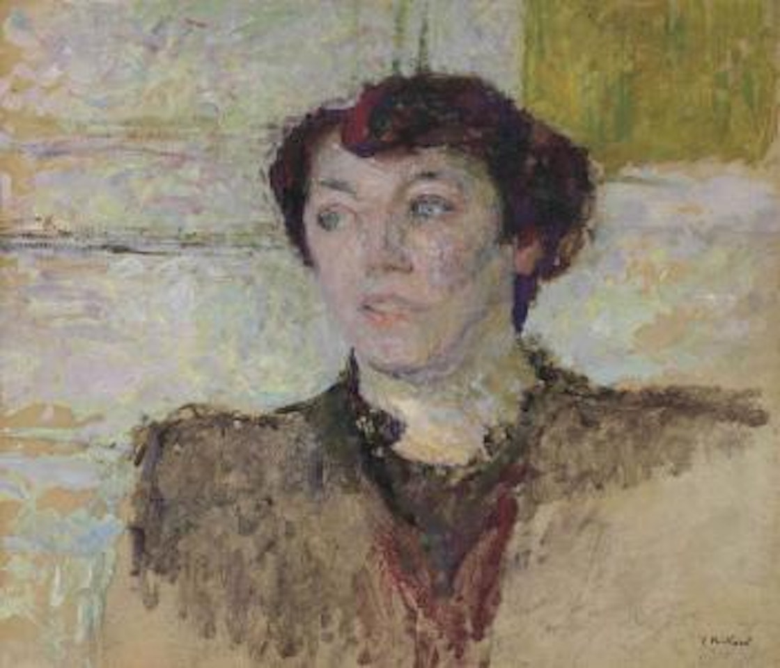 Visage de femme by Édouard Vuillard
