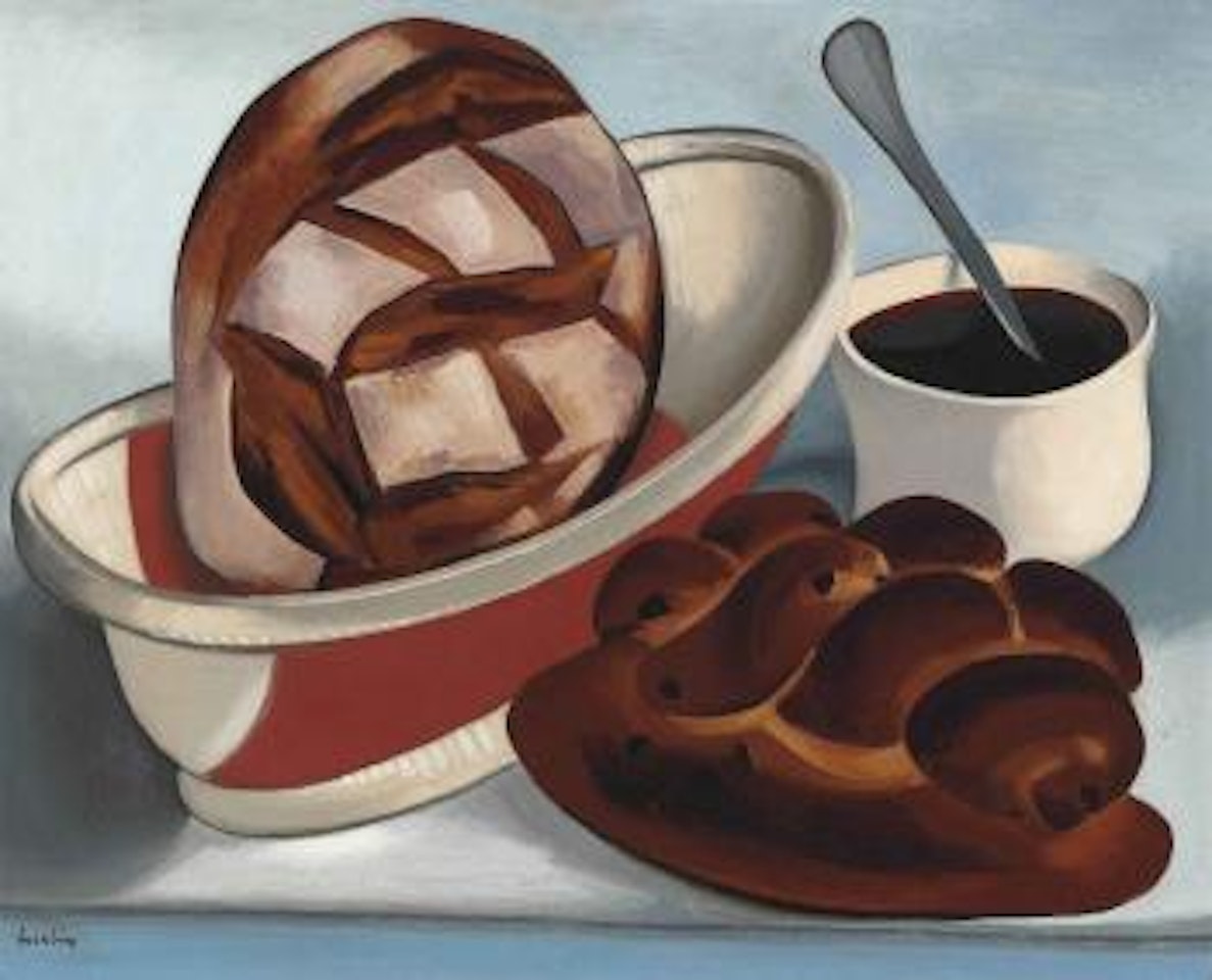 Nature morte à la tasse de café by Auguste Herbin