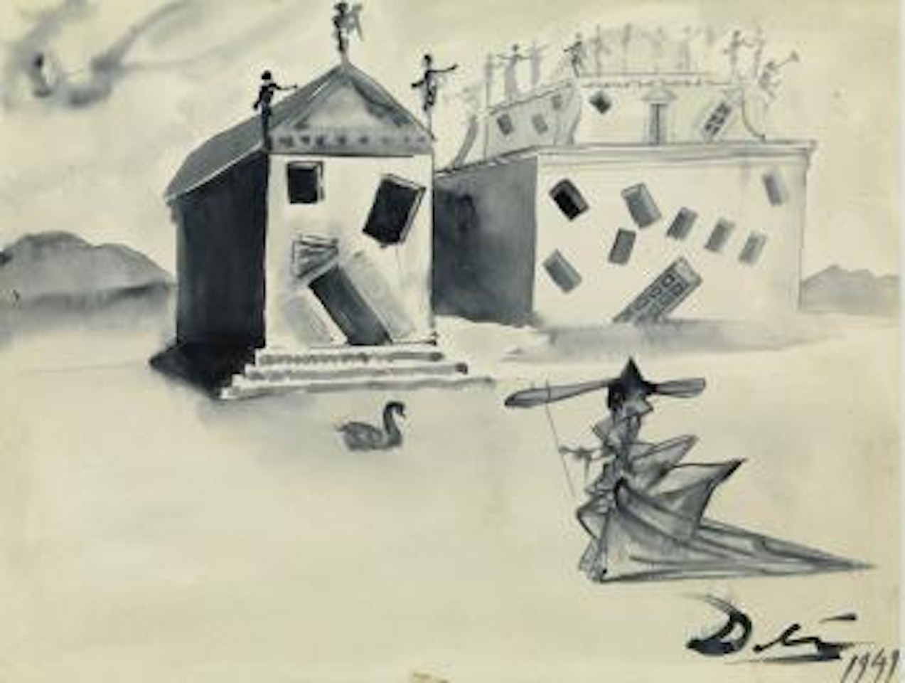 La Maison Surréaliste by Salvador Dali