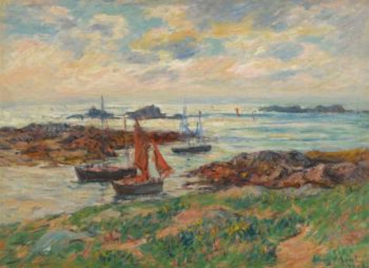Les Glenans, Finistere by Henry Moret