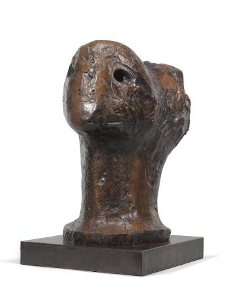 Head Of Unesco Reclining Figure by Henry Moore
