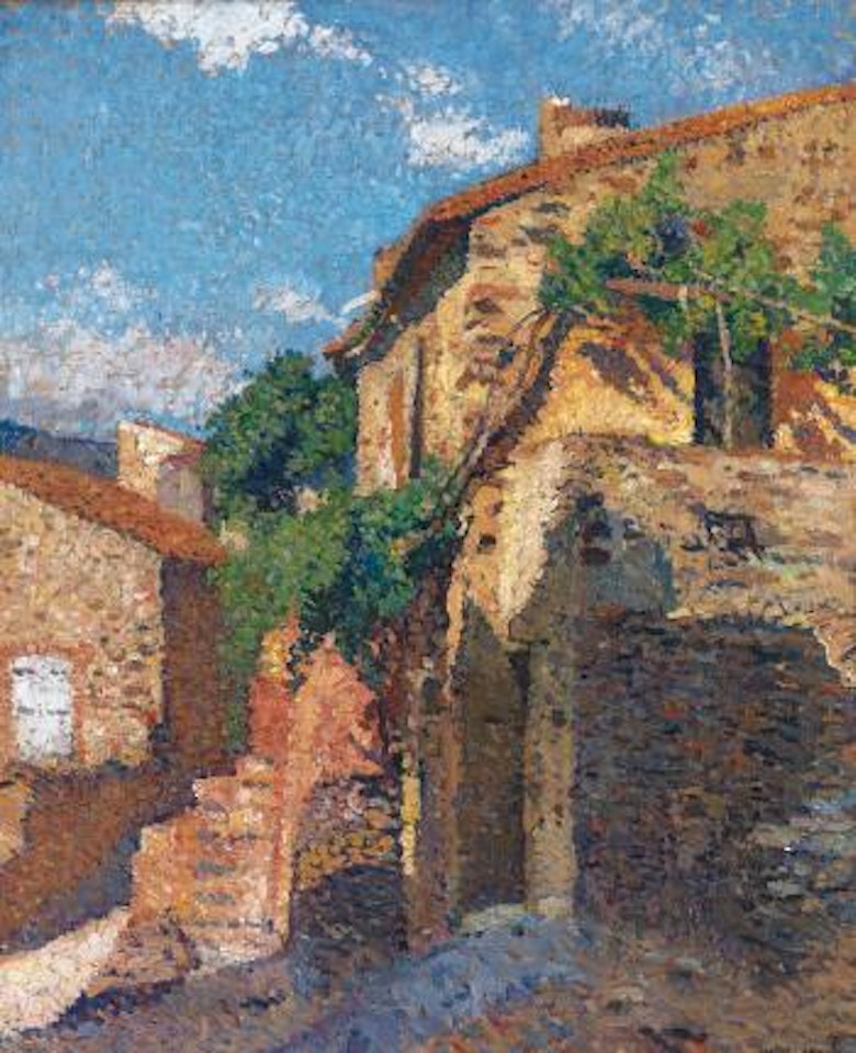 Maisons à Collioure by Henri Jean Guillaume Martin