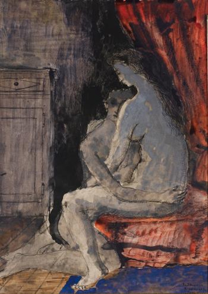 Le Couple by Paul Delvaux
