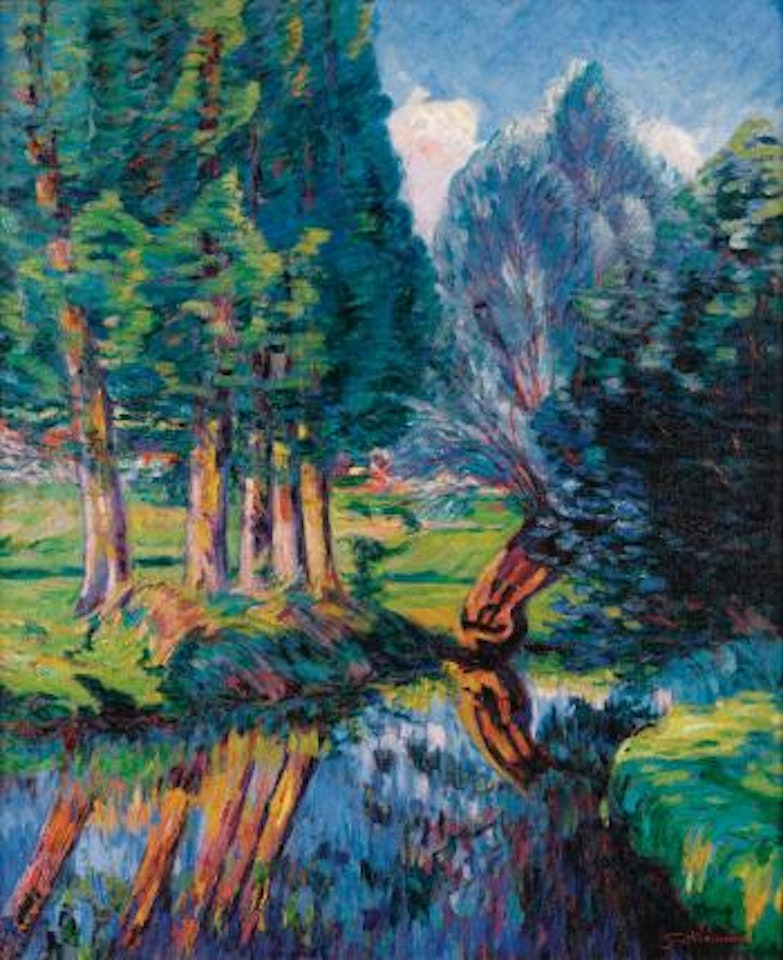 Paysage à Breuillet by Armand Guillaumin