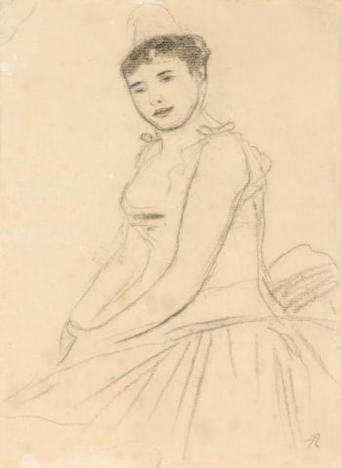 Rosita Mauri Dans "La Korrigane by Pierre-Auguste Renoir
