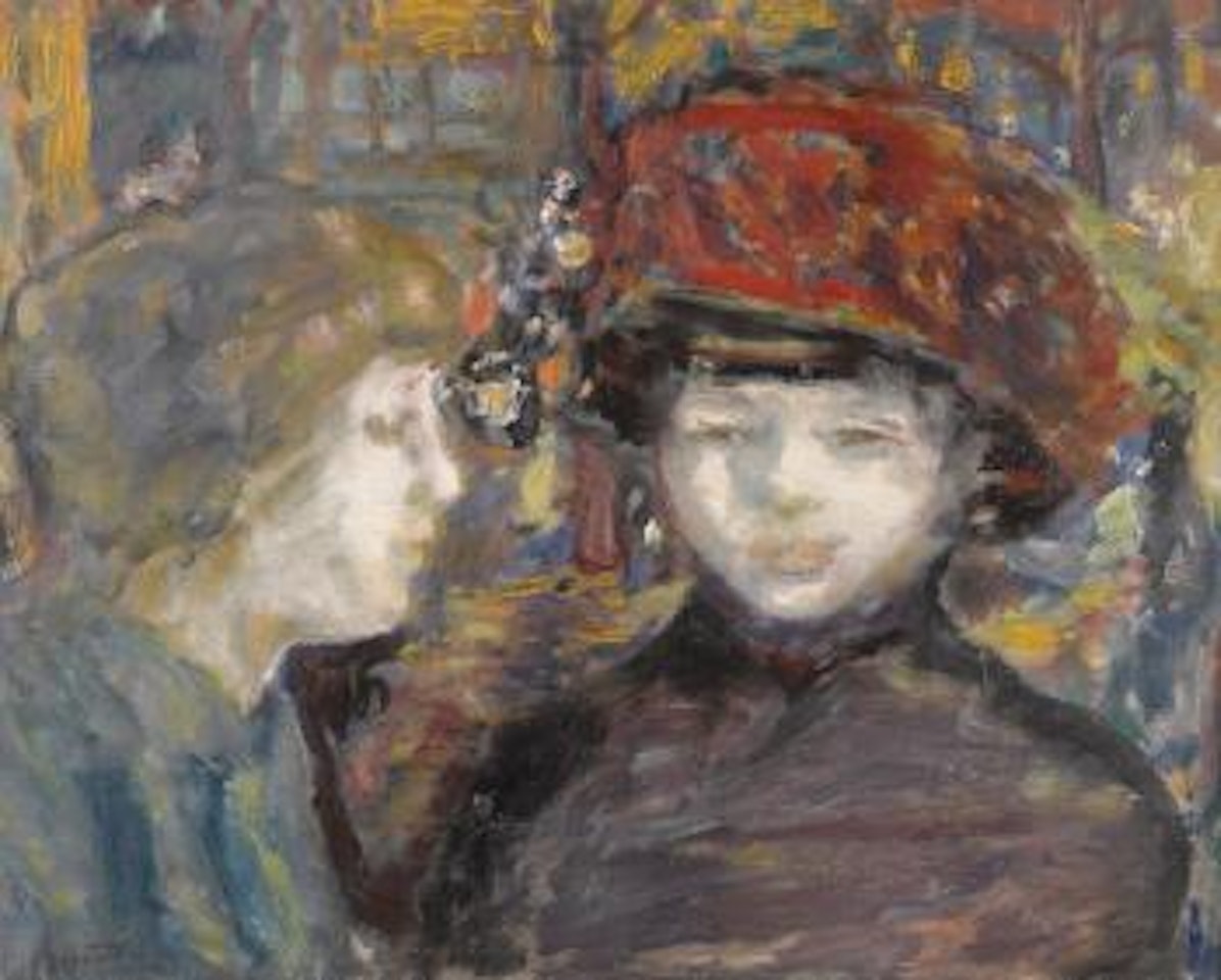Dans La Rue, Deux Figures by Pierre Bonnard
