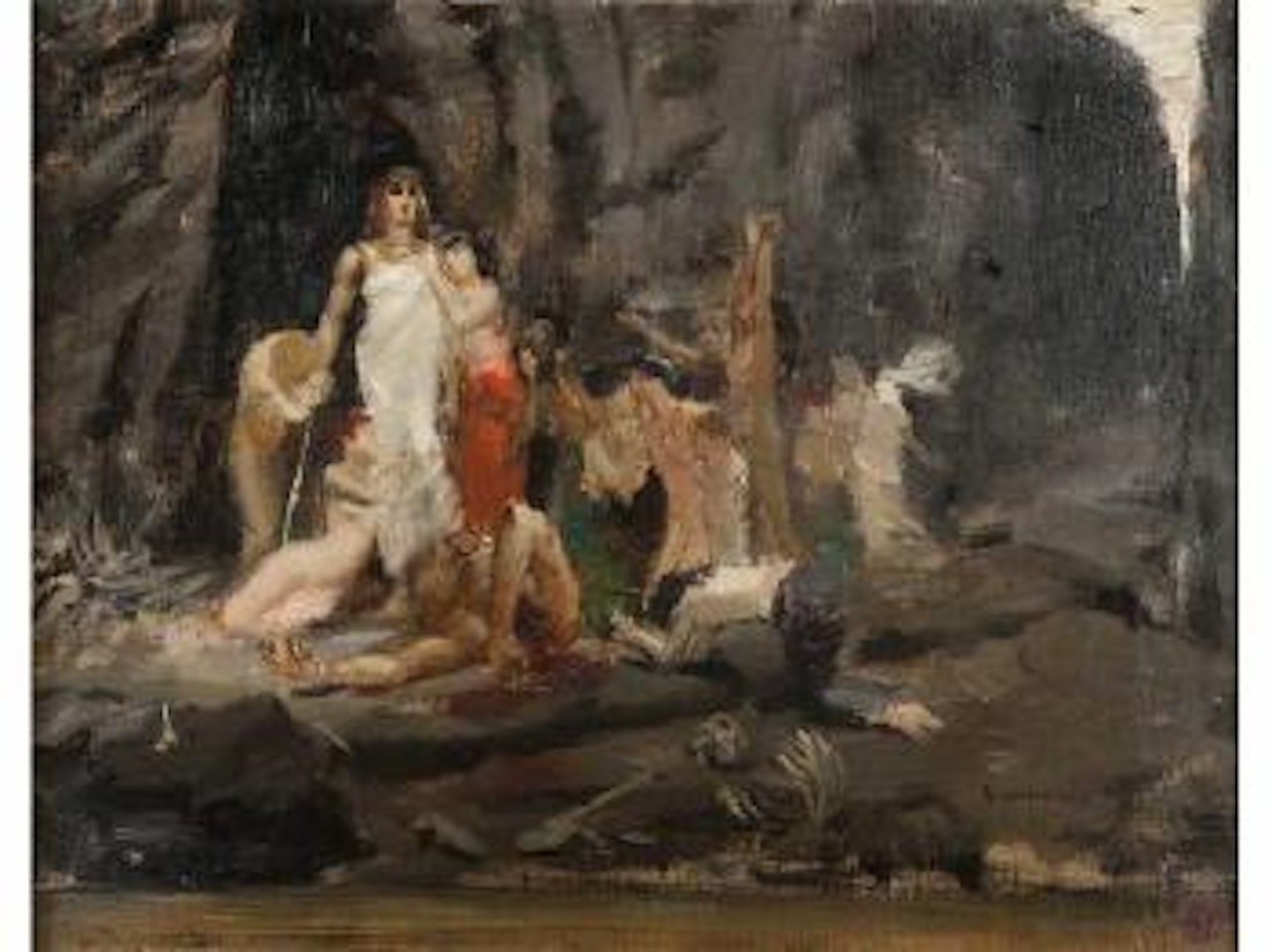 Titre by Georges Antoine Rochegrosse