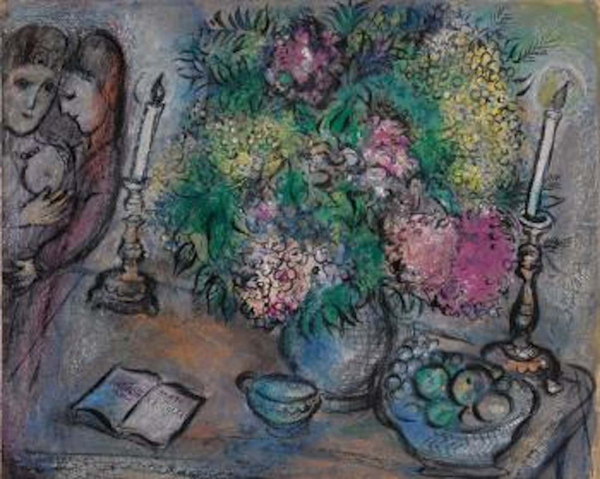 Les Bougies by Marc Chagall