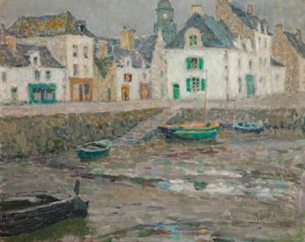 Les Maisons Des Marins, Le Croisic by Henri Le Sidaner