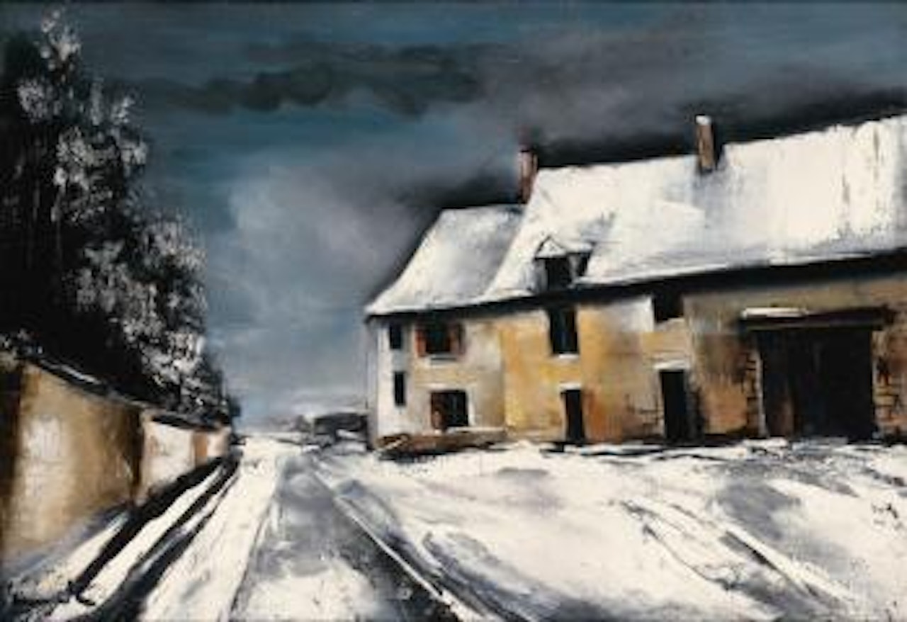 La Route Le Long Du Parc by Maurice de Vlaminck