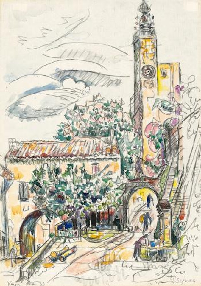 Vaison by Paul Signac