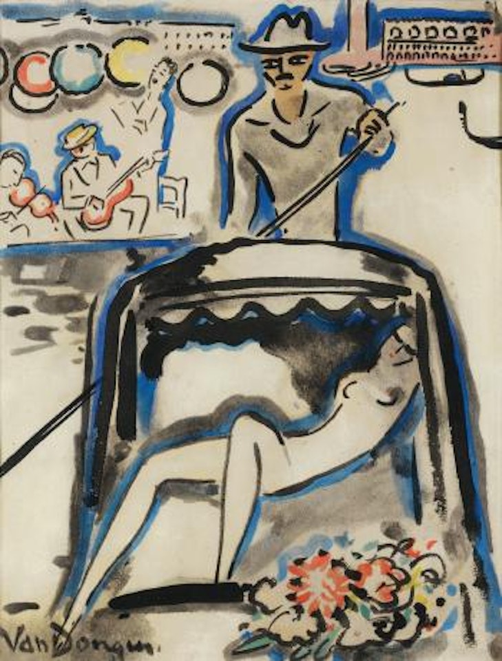 L'amour à Venise by Kees van Dongen