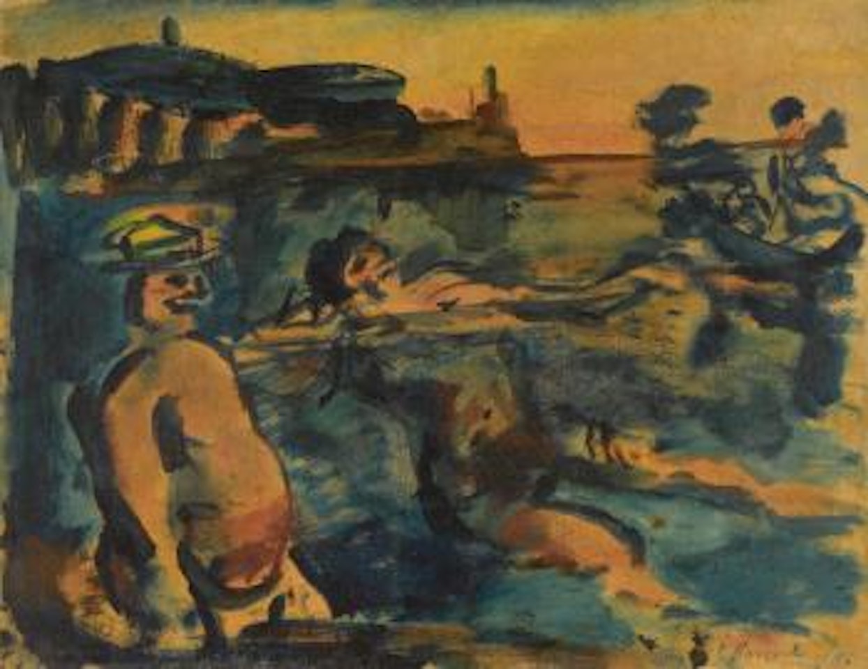 Baigneurs by Georges Rouault