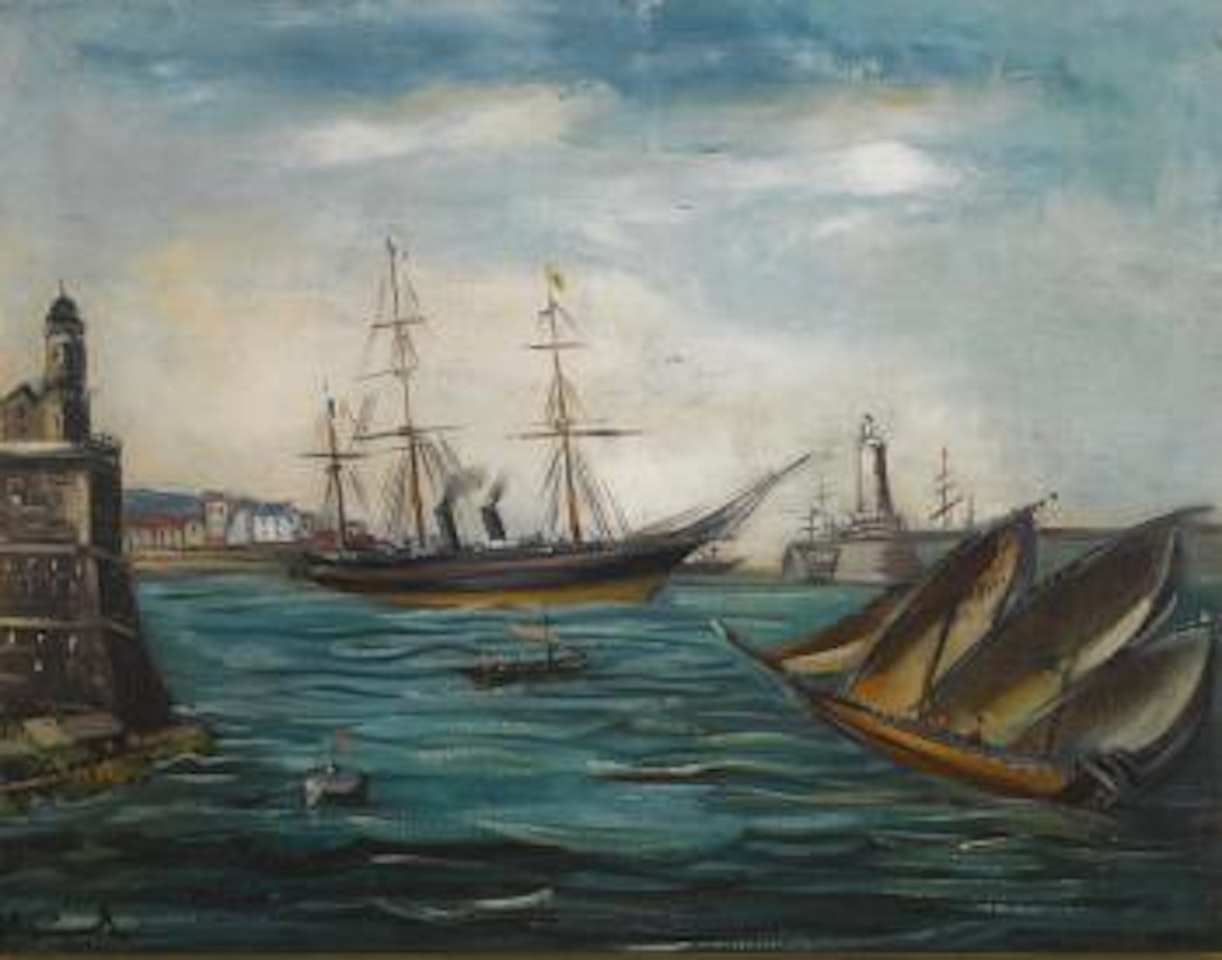 Scène De Port by Maurice de Vlaminck