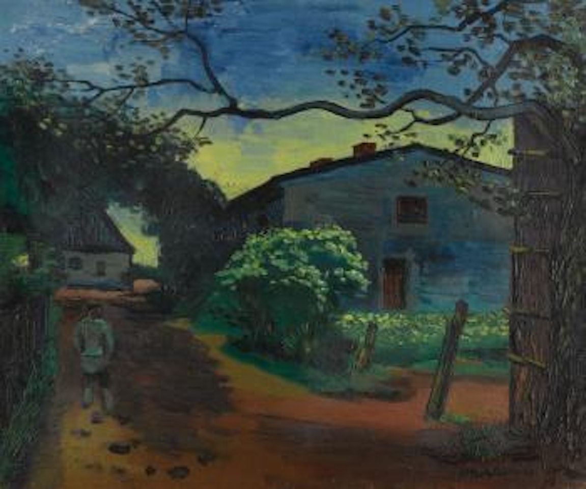 Vor Sonnenaufgang ( Before Sunrise) by Max Pechstein