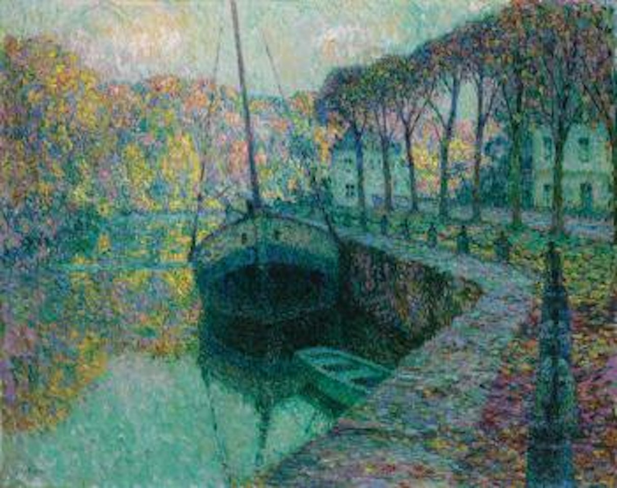 Le Bateau De Sel by Henri Le Sidaner