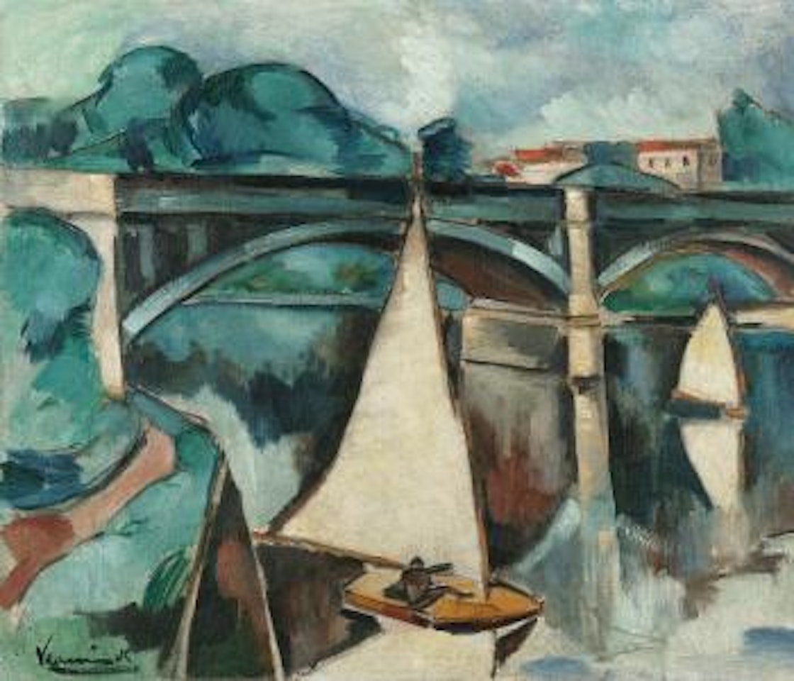 Voiliers À Chatou by Maurice de Vlaminck