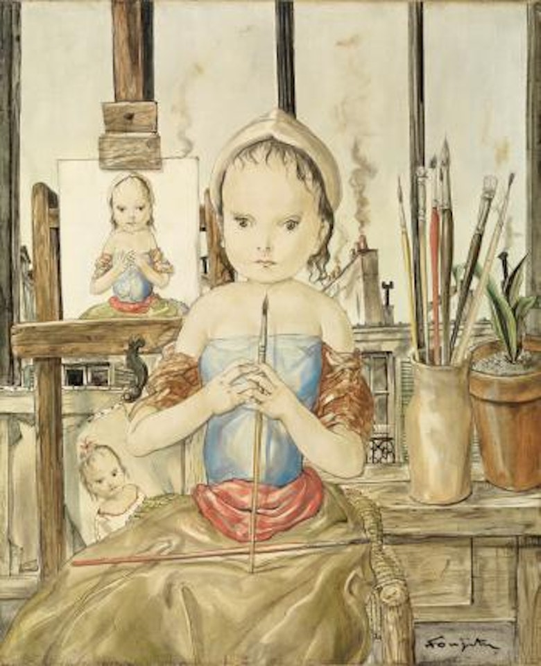 Petite Fille D'artiste by Leonard Tsuguharu Foujita