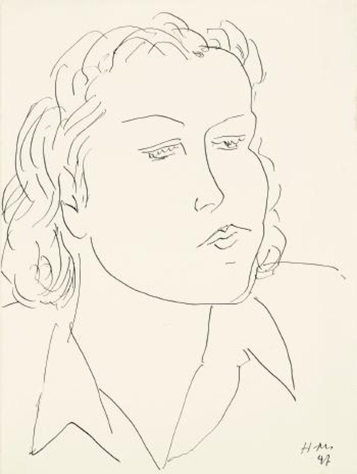 Tête De Femme by Henri Matisse
