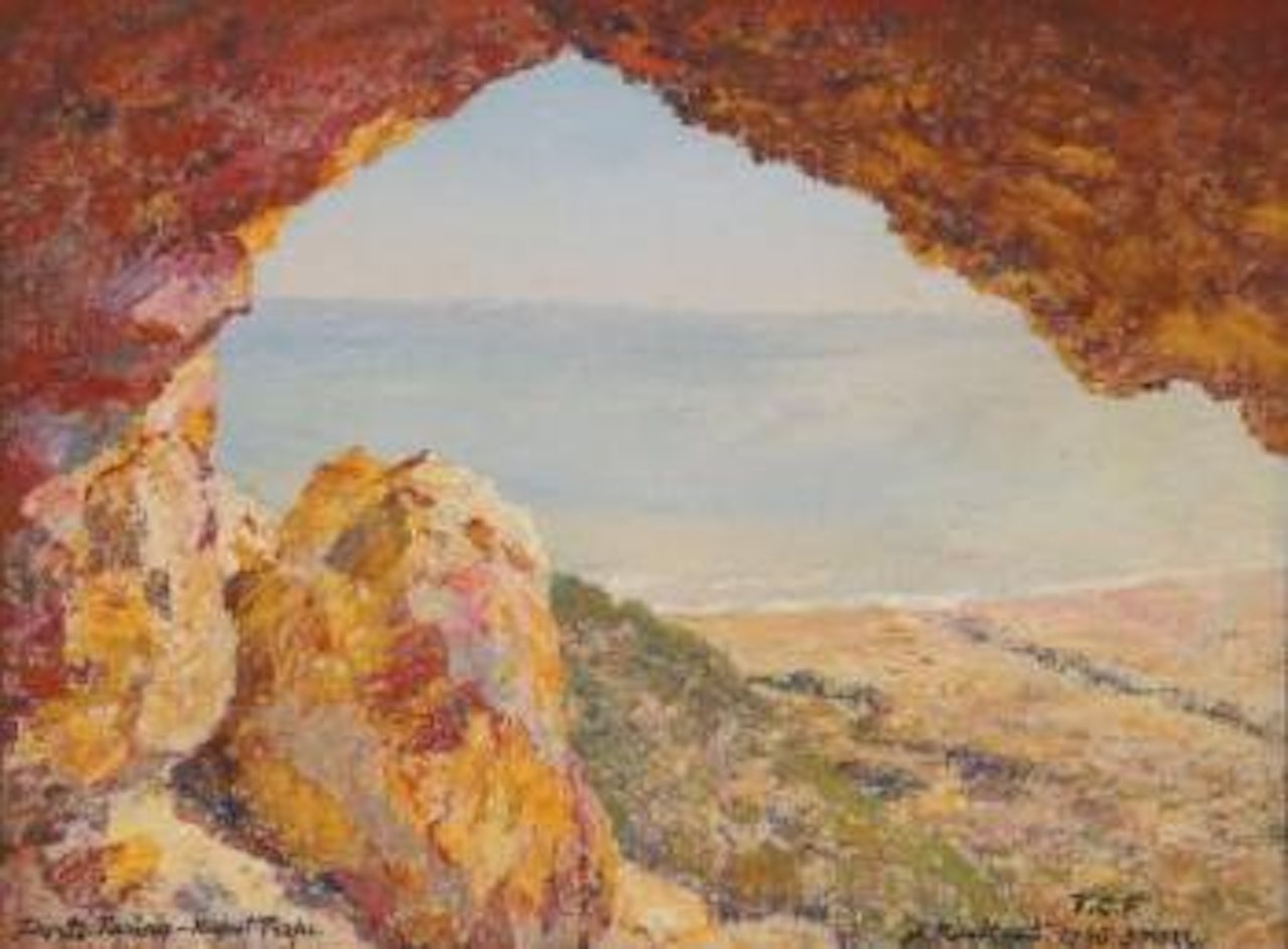 Vue de Porto-Farina by Alexandre Roubtzoff