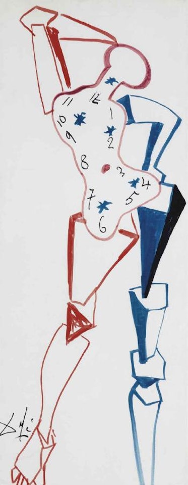 Reloj de noche by Salvador Dali
