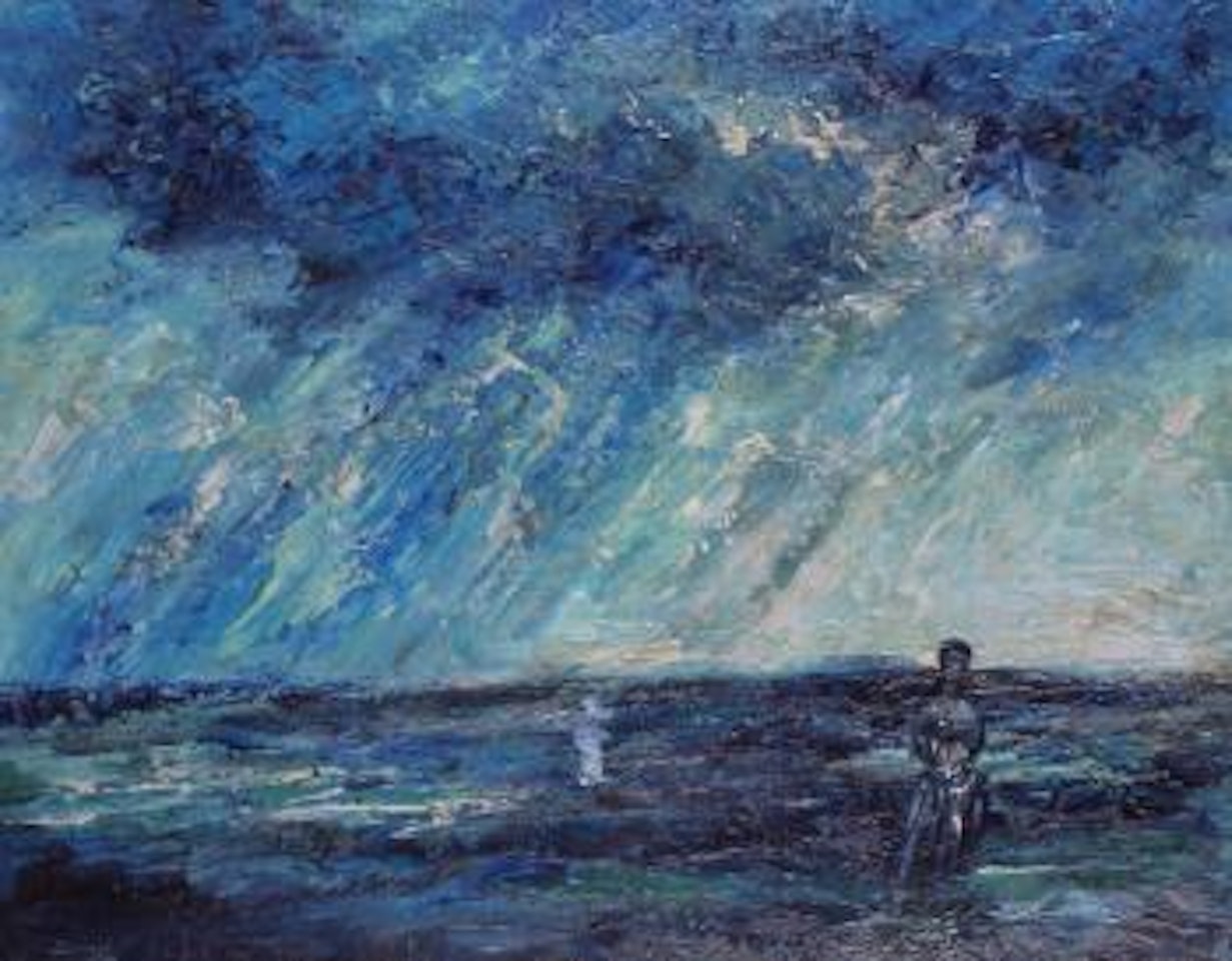 Figure within a landscape by Daniel O'Neill