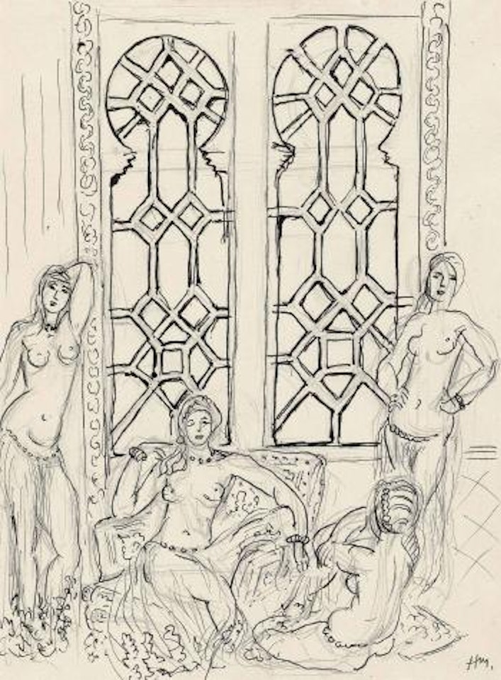 Quatre odalisques by Henri Matisse