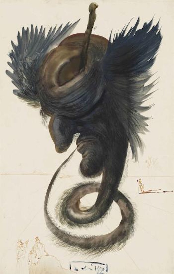 Devins et sorcières by Salvador Dali