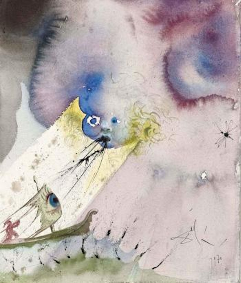 Le roi Eole by Salvador Dali