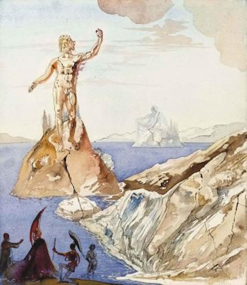 Agamemnon et Clytemnestre by Salvador Dali