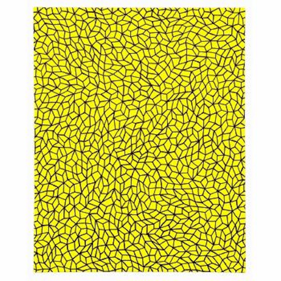 Infinity nets by Yayoi Kusama