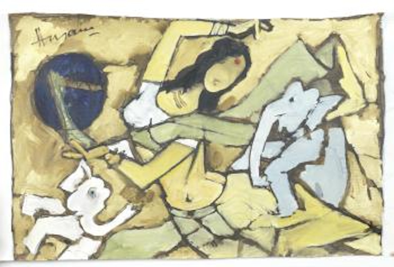 Untitled by M.F. Husain