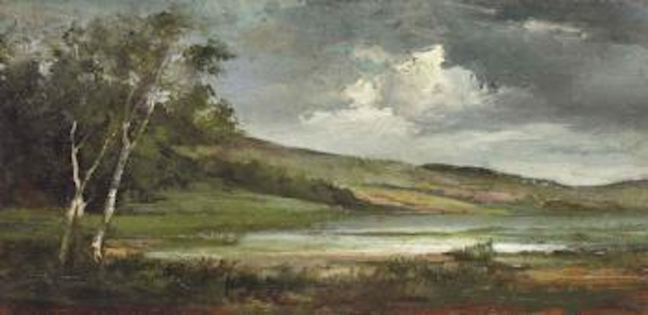 Les rives de la Mosson by Gustave Courbet