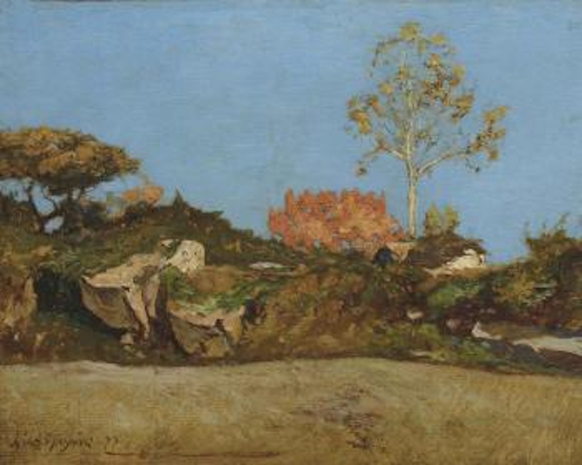 Paysage by Henri Harpignies