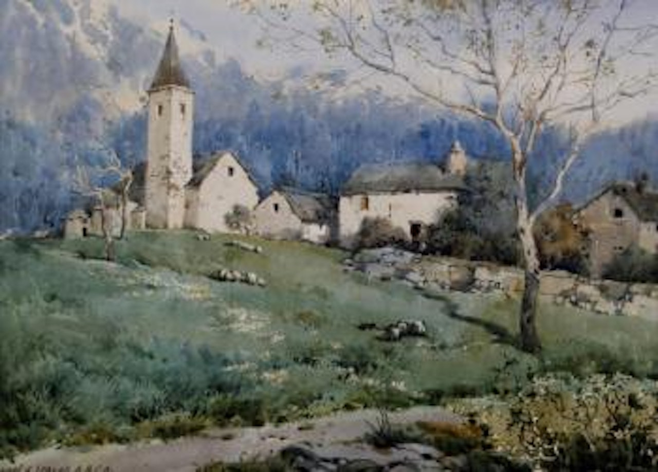 Spring in Switzerland by Noel Harry Leaver