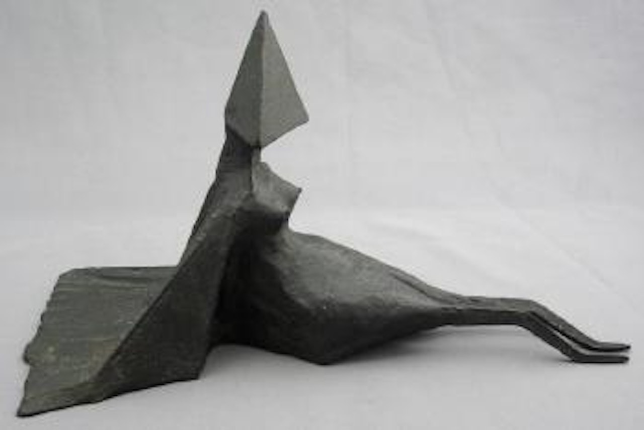 A pair of reclining figures by Lynn Chadwick