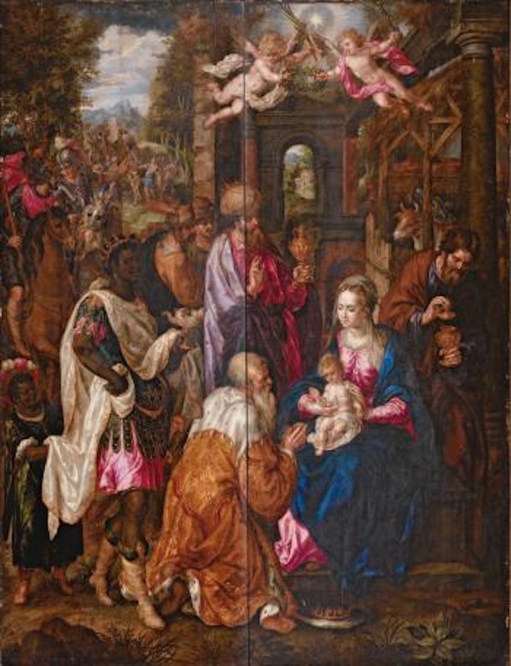 L'adoration Des Mages by Hendrick de Clerck