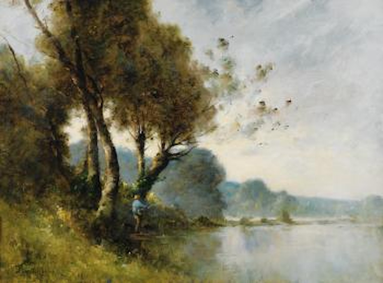 Le Pêcheur by Paul Désiré Trouillebert