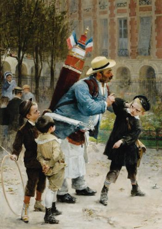 Qui Casse Les Verres Les Paie by Henry Jules Jean Geoffroy