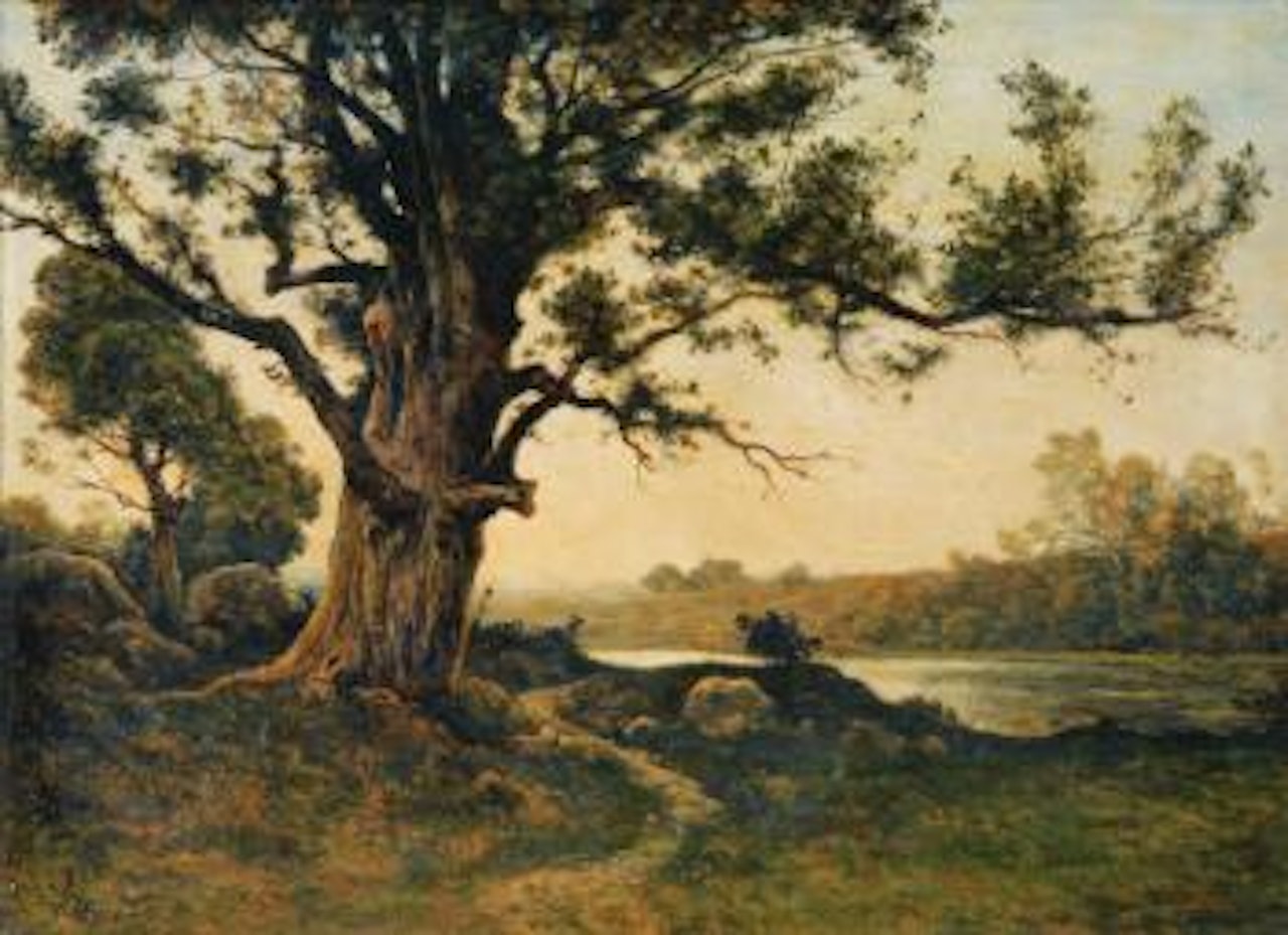 Le Vieux Chêne by Henri Harpignies