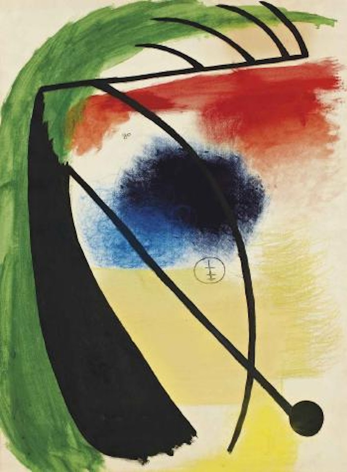 Tête de femme by Joan Miró