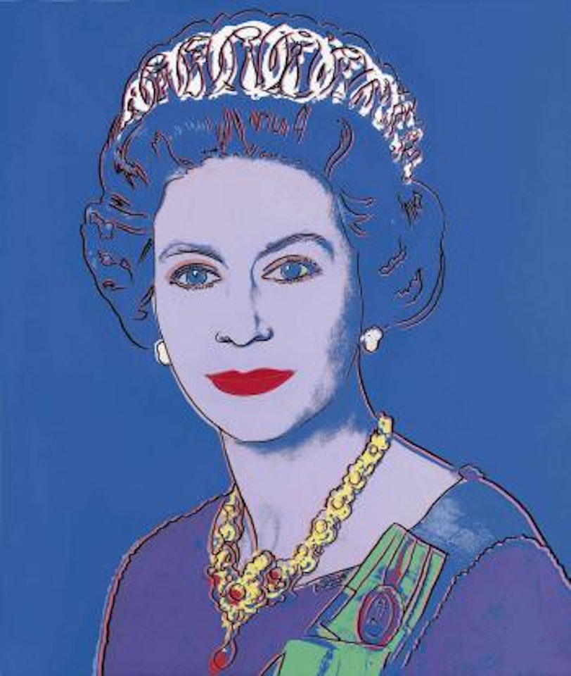 Reigning Queens: Queen Elizabeth II of the United Kingdom by Andy Warhol