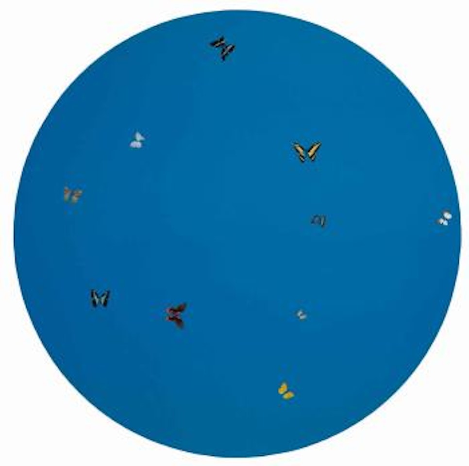 Blue Angel by Damien Hirst