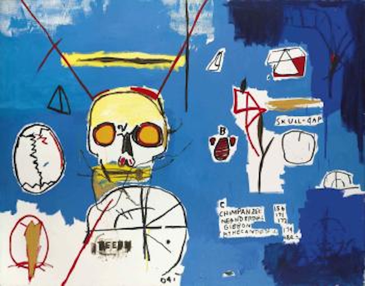 Untitled (Skull B) by Jean-Michel Basquiat