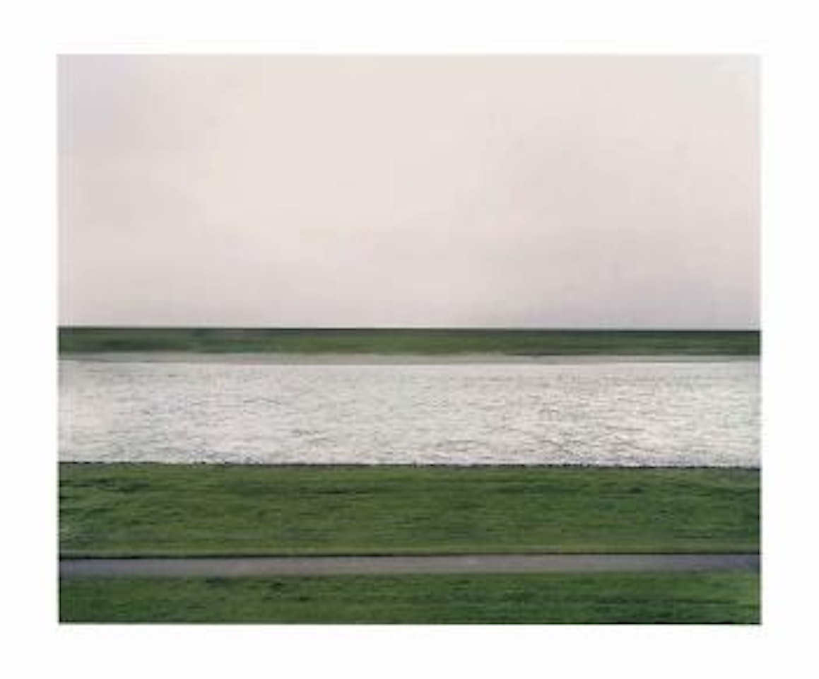 Rhein by Andreas Gursky