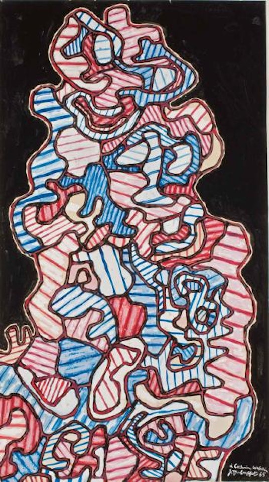 Tendresse by Jean Dubuffet