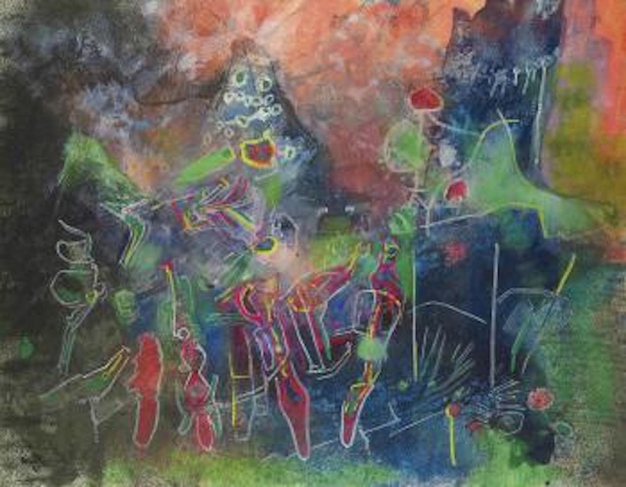 Être Cri (To be Shout) by Roberto Matta