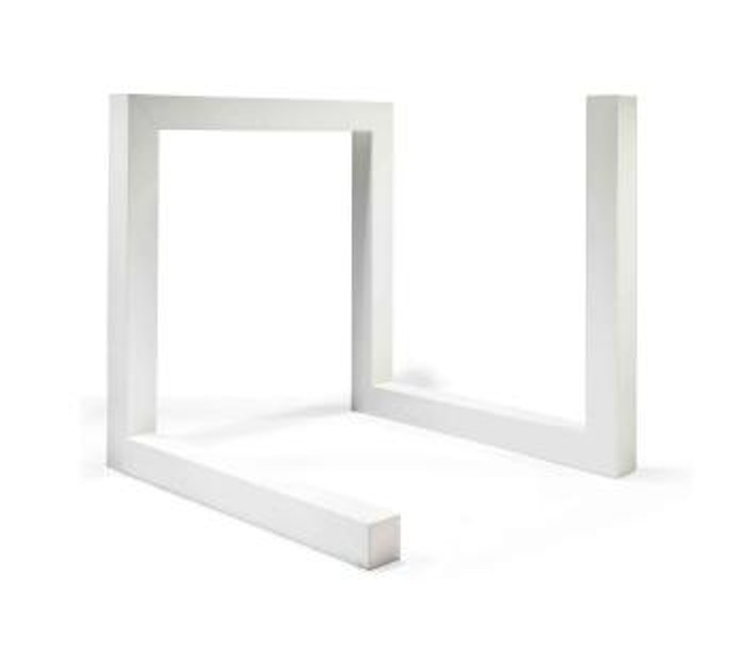 Incomplete Open Cube No. 6-7 by Sol LeWitt
