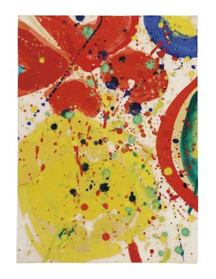 Untitled by Sam Francis