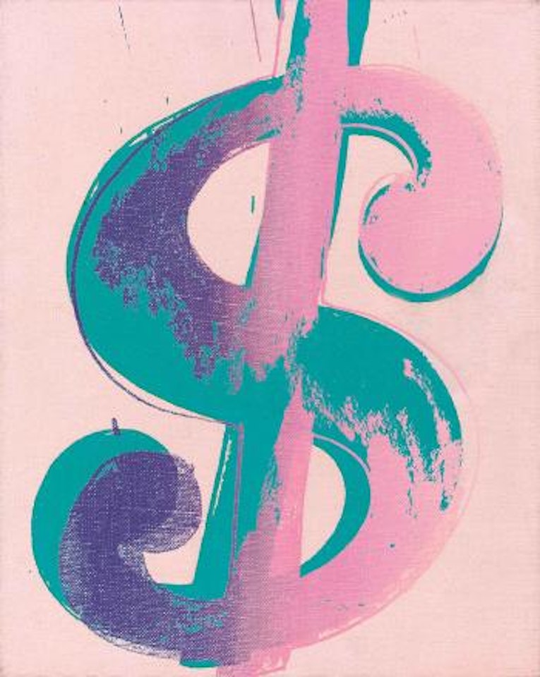 Dollar Sign by Andy Warhol